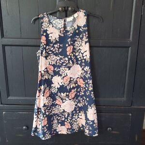 Cynthia Rowley Linen Floral Dress